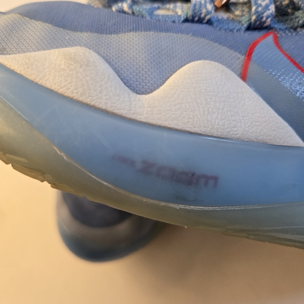 2019 Nike Kevin Durant 12 X Don C NBA All Star Game Sky Blue Red Size mens 6 - Picture 3 of 13
